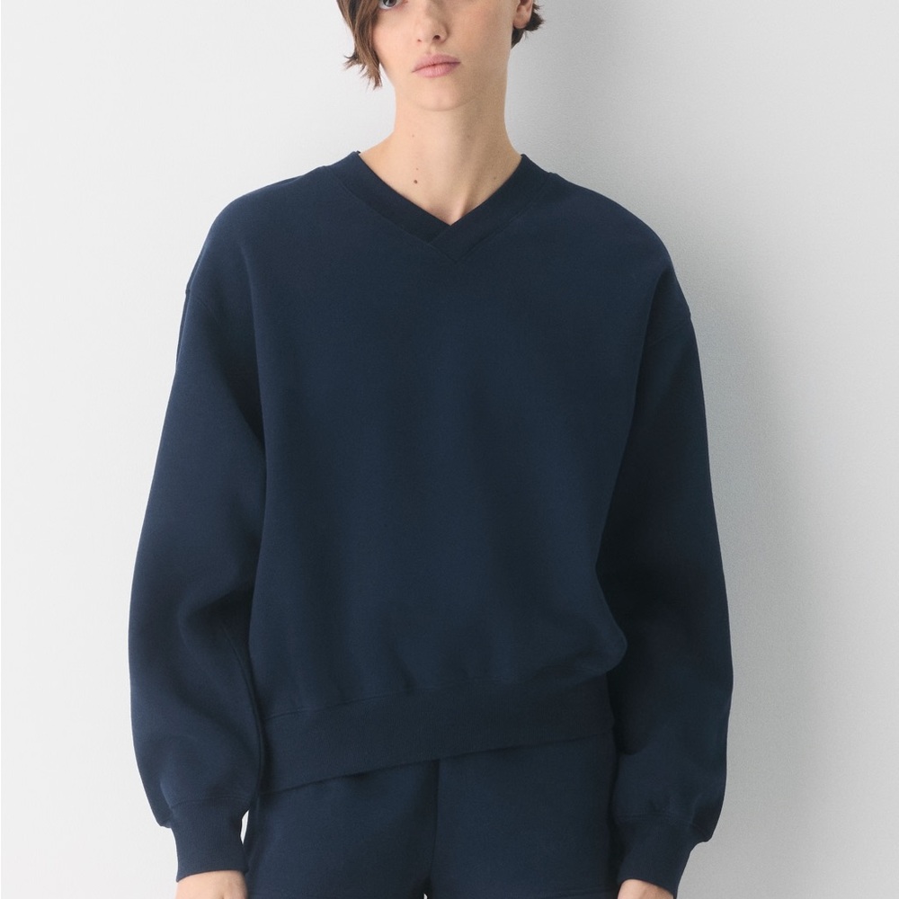 Aritzia TNA cozy boyfriend fleece